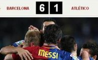 VIDEO! 6 goluri in 30 de minute! Messi umileste pe Atletico!