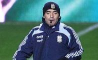"Mana lui Dumnezeu" l-a asteptat pe Maradona in Scotia! Vezi antrenamentul: