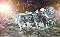 Vezi cum arata masina cu care Pernia s-a dat peste cap!