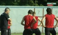 FOTO&nbsp;si VIDEO: Tininho la primul antrenament cu Steaua!