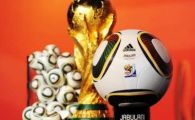 Vezi mingea oficiala pentru Mondialul din Africa de Sud! Ce au facut Kaka si Benzema cu ea!
