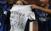 FOTO Sneijder a dat goluri pentru Chivu: "Intoarce-te repede Cris!"