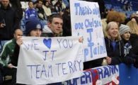 EMOTIONANT! Cum l-au sustinut fanii lui Chelsea pe Terry dupa ce a fost lasat fara banderola la nationala!