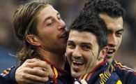 Domenech este pe FARAS! Franta 0-2 Spania: Vezi super golurile lui Villa si Ramos: