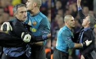 VIDEO Mourinho, luat de gat de Valdes! Barcelona pune stropitorile pe Inter ca sa nu se bucure cu fanii!