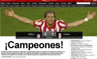 AS: "Atletico e campioana dupa o finala care parea ca NU se mai termina!"