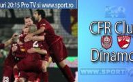 CFR, favorita cu&nbsp;Dinamo? "Este admirabil ca au castigat atatea meciuri fara sa ia gol!"