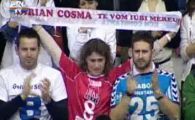 VIDEO! Cu lacrimi in ochi, 2000 de oameni i-au strigat numele lui Marian Cozma inainte de HCM - Veszprem