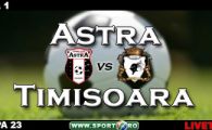 Poli egaleaza Steaua in clasament! Astra 1-3 Poli Timisoara!