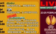 www.sport.ro NEXT LEVEL! Iti dam 7 meciuri LIVE din Europa League marti si joi! Vezi programul
