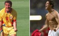 Hagi face azi 45 de ani, C. Ronaldo 25! Vezi cele mai tari goluri ale lor! Care a fost mai bun? 