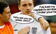 De ce nu-si aduce John Terry toate amantele la meciuri? Vezi aici cele mai&nbsp;tari bancuri cu Terry!