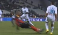 Intrare criminala! Fostul rapidist Adefemi, la un pas sa-l nenoroceasca pe Ben Arfa! VIDEO