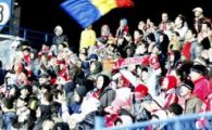 Galerie "artificiala" la meciul lui Dinamo! VEZI ce idee au avut suporterii!