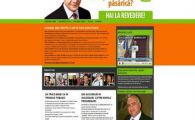 "Clona" site-ului basescu.ro: "De ce ti-e frica, pasarica?"