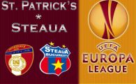 Multumim Zenit! Steaua, cap de serie in Europa: Saint Patrick's 1-2 Steaua!