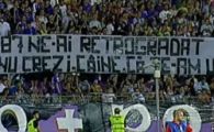 Lucescu: "Daca bannerul asta ajunge la UEFA, terenul lui Poli va fi suspendat!"