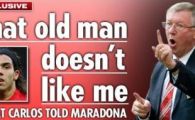 Atac la Sir Alex! Tevez catre Maradona: "BATRANUL ala nu ma place deloc"