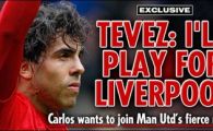 VIDEO / Tevez vrea la Liverpool si le arata fundul pe ritmuri de dans fanilor lui United!:)
