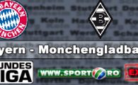 ACUM: Bayern 2-1 Gladbach, LIVE-VIDEO www.sport.ro