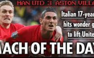 VIDEO: Interzis cardiacilor! Manchester ramane lider in minutul 93! Manchester United 3â€“2 Aston Villa! 