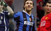 Ibrahimovic, Casillas sau Ronaldo! Vezi echipa ideala a anului 2008! 