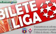 Vezi castigatorii celor 6 bilete la Steaua - Fiorentina!