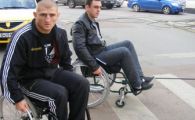 Morosanu, in scaun cu rotile, la un pas de K1 cu soferii inconstienti!