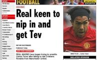 Real Madrid, la un pas sa-l "fure" pe Tevez de la Manchester