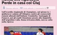 Roma, ce figura: sa pierzi acasa cu CFR! 