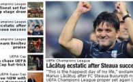 Site-ul UEFA:"Lacatus duce Steaua in grupele UCL!"