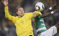 
	Brazilia joaca handbal :) Luis Fabiano a facut DOUA HENTURI la golul 2 cu Coasta de Fildes! VEZI FAZA
