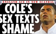 
	Ashley Cole, intr-un nou scandal sexual la nationala Angliei! A trimis 139 de mesaje unei tinere pentru clipuri erotice
