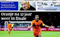 
	Dupa 32 de ani din nou in finala! Vezi reactiile lui Sneijder si Robben dupa meciul nebun cu Uruguay!
