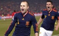 
	Iniesta a fost cel mai MEDIATIZAT jucator de la Cupa Mondiala! Vezi pe ce loc este Messi:
