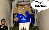 
	FOTO: Everton are cea mai 'ametita' mascota: elefantul cocaina!
