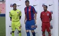 
	ACUM LIVE VIDEO pe www.sport.ro! Steaua isi schimba echipamentul! Noul tricou, inspirat de modelul Barcelonei
