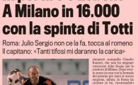 
	Lobont, anuntat titular la Roma cu Inter! "E crescut in Transilvania printre vampiri si Roma nu a pierdut niciodata cu el in poarta"
