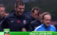 
	VIDEO! Primele imagini cu Apostol si Galamaz la Steaua! Ilie s-a speriat de Ricardo... e gras cat Ronaldo :)
