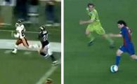 
	GENIAL! Golul lui Messi, in varianta fotbalului american!
