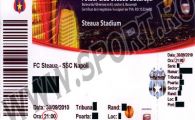 
	SCANDALOS!!! Steaua le-a interzis fanilor prima repriza cu Napoli! Vezi ce greseala au facut:
