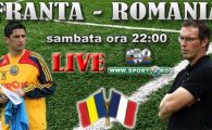 
	Ultima ocazie: Franta - Romania, sambata, 22.00 LIVE&nbsp; pe PRO TV si www.sport.ro!
