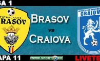 
	Piturca, foarte aproape de Steaua si Dinamo in campionat: Brasov 0-3 Craiova!
