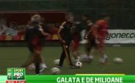 
	VIDEO! Primele imagini cu Hagi la antrenamentul lui Galatasaray! Vezi ce scheme a facut cu starurile Galatei! 
