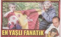 
	Ea este cea mai batrana sustinatoare a Galatei lui Hagi! VIDEO
