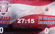 
	Marimea conteaza! Rapid-Steaua 1-0... la&nbsp;dimensiunea siglei! Vezi ce aroganta a facut Rapidul Stelei!
