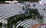 Fanii Stelei, dusi la sectie: 380 de suporteri, INTERZISI pe stadioanele din Romania!