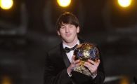 
	Lionel Messi este BALONUL DE AUR 2010! Vezi aici imagini de la premiere!
