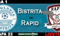 
	Sumudica, pe faras: schimbari neinspirate si un final DRAMATIC: Gloria Bistrita 3-2 Rapid! 
