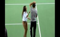 
	VIDEO / Djokovic l-a pus pe Nadal sa danseze salsa! Vezi cum s-a descurcat spaniolul:
